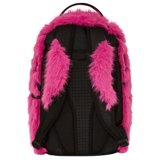 Sprayground Τσάντα πλάτης Ai Faux Fur Pink DLX Backpack